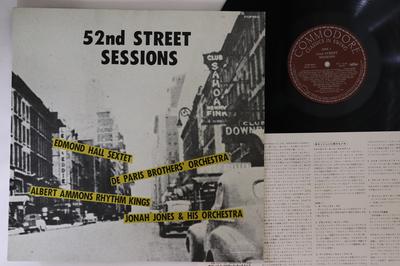 LP Record VARIOUS - 52nd Street Sessions K23P6621 COMMODORE 1979 Japan Jazz Used