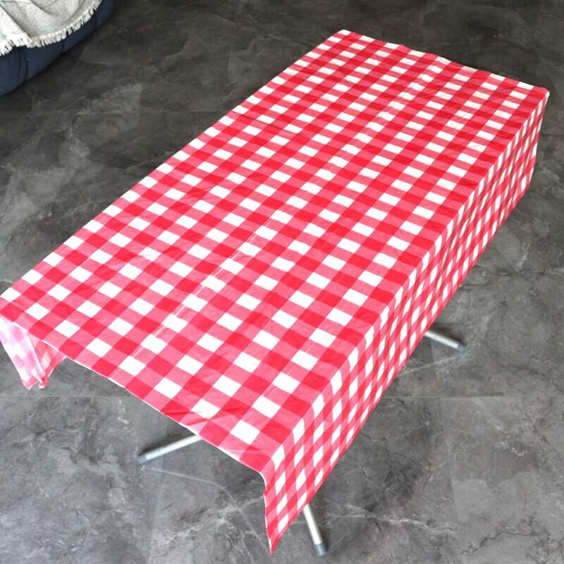 

ZISIZ Disposable Plastic Tablecloth