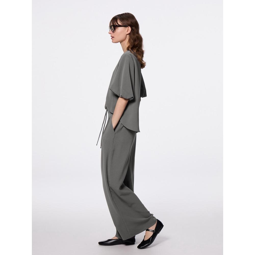 GU by Uniqlo Pantaloni Largi Drape Z