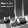 Self-Adhesive Cuttable Floor Drain Filter: Rectangular Hair Clog Prevention & Insect-Proof Sticker for Bathroom.