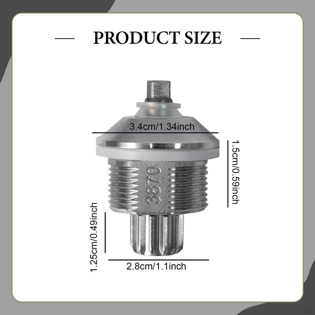 3870 Głowica noża blendera Część zamienna do maszyny do smoothie Profesjonalne akcesorium, 12 kwadratowy otwór 6mm