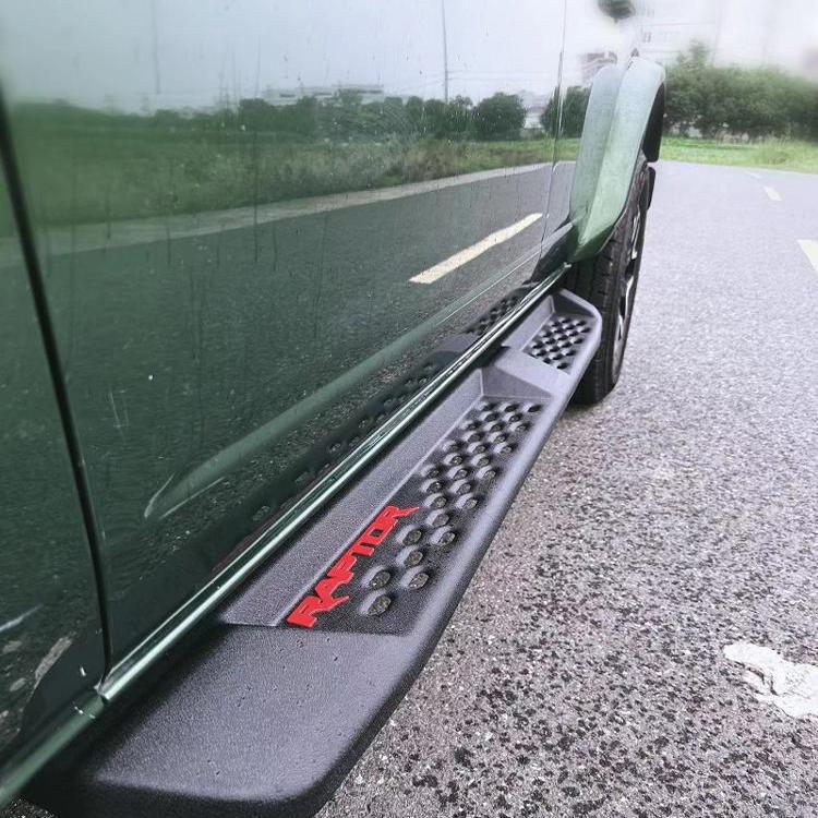 Raptor-Style Foot Pedals & Off-Road Side Pedals: Bronco Upgrade with Anti-Collision Guard