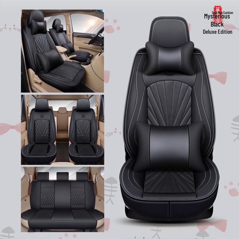 2020 Full Coverage Cartoon Leather Car Seat Cushion