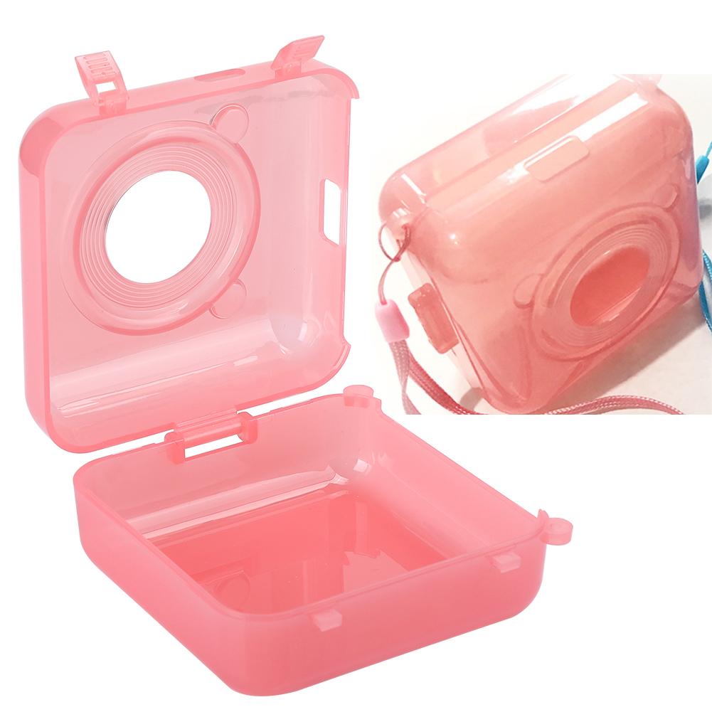 Schutzhülle PC für Peripage   Bluetooth Handy Tasche Thermisch Haftnotiz Barcode Drucker Rosa