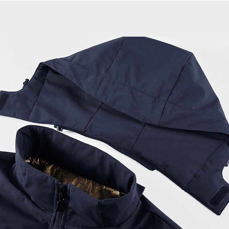 Men's Winter Hooded Waterproof Jackets Coat Hiking Camping Skiing Plus Size Outdoor Sports