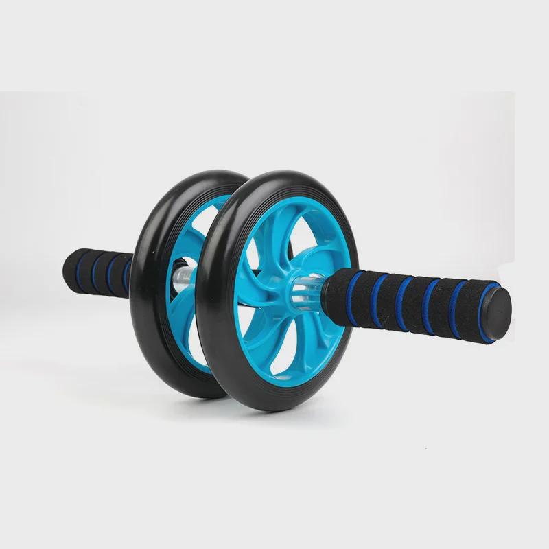 Meet the Double Wheel Abdominal Home Fitness Equipment.