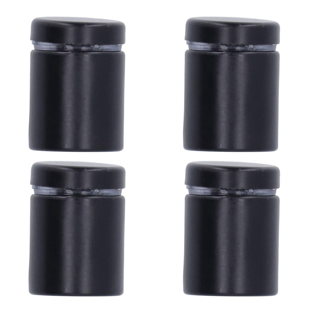 12 Sets Advertising Nail Stainless Steel Standoff Screws Mirror Glass Holder Mounts Tools