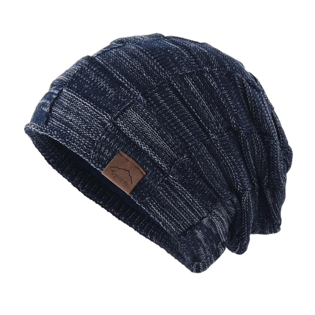Winter Teenagers Beanie Hat Slouchy Plush Liner Hat Checkered Pattern Hat Adult Winter Shopping Taking Photo Supplies
