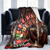 Matrix Binary Code Blanket Soft Comfortable All Seasons Perfect Sofa Office Naps Trips Birthday Gift Christmas Present