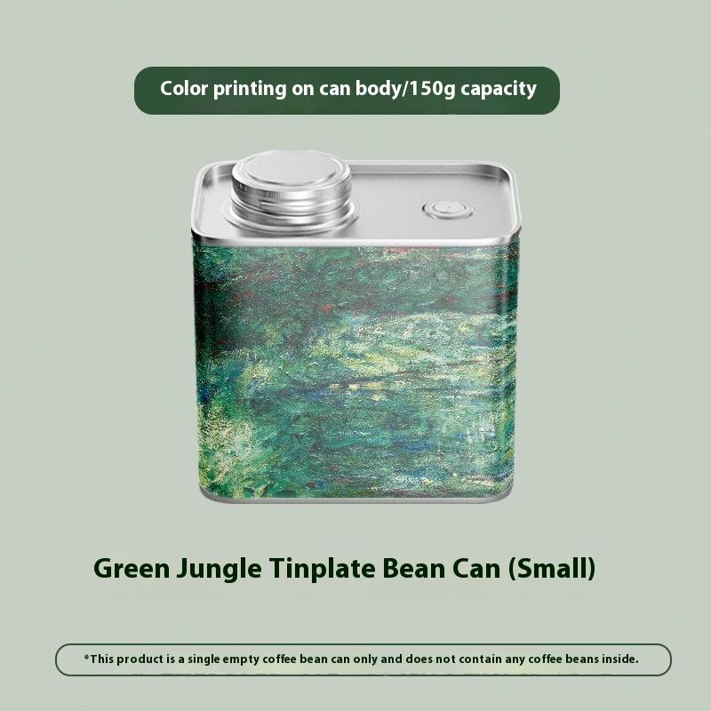 Sealed Pill Box Portable Empty Tins Coffee Bean Sealed Tin Can For Outdoor Camping Fresh Breathing Tin Box Packaging Storage