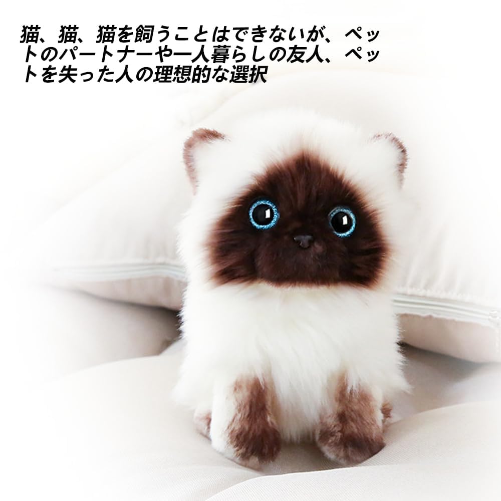 This Ragdoll Cat Plush Toy Makes a Great Gift. Its Soft Texture Makes It a Cool and Stylish Gift. It's a Cute, Lifelike Plush Toy That Looks Just