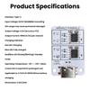 DC 5V 1S 1A Dual Channel Lithium Battery Charging Module 18650 Lithium Battery 3.7V 4.2V Bidirectional Battery Charger Protectio