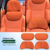 Ideal MEGA Headrest Neck & Lumbar Support Cushion – Suede Pillow for Car Interiors