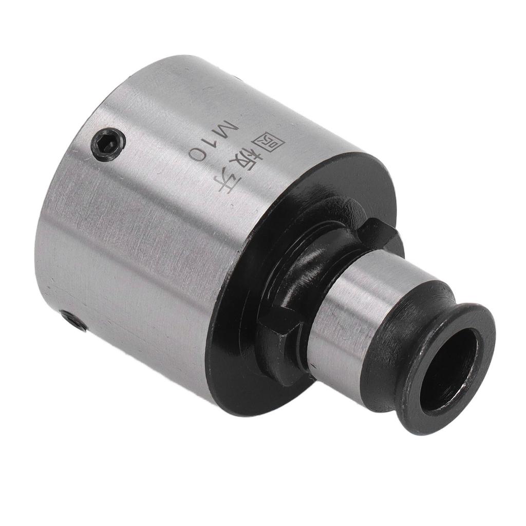Thread Die Tapping Chuck Carbon Steel Blackening Finish High Hardness Round Die Collet for Male