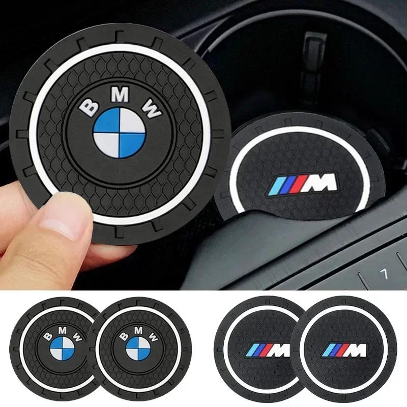 2025 Für BMW Auto-Getränkeuntersetzer Becherhalter Flaschenhalter Matte Anti-Rutsch-Pads Für Bmw E46 E90 E60 F10 F30 E39 E36 F20 E87 F20 F40 E88 M M2