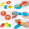 New Educational Plasticine Mold Modeling Clay Kit Slime  For Child Plastic Play Dough Tools Sets DIY Kid Cutters