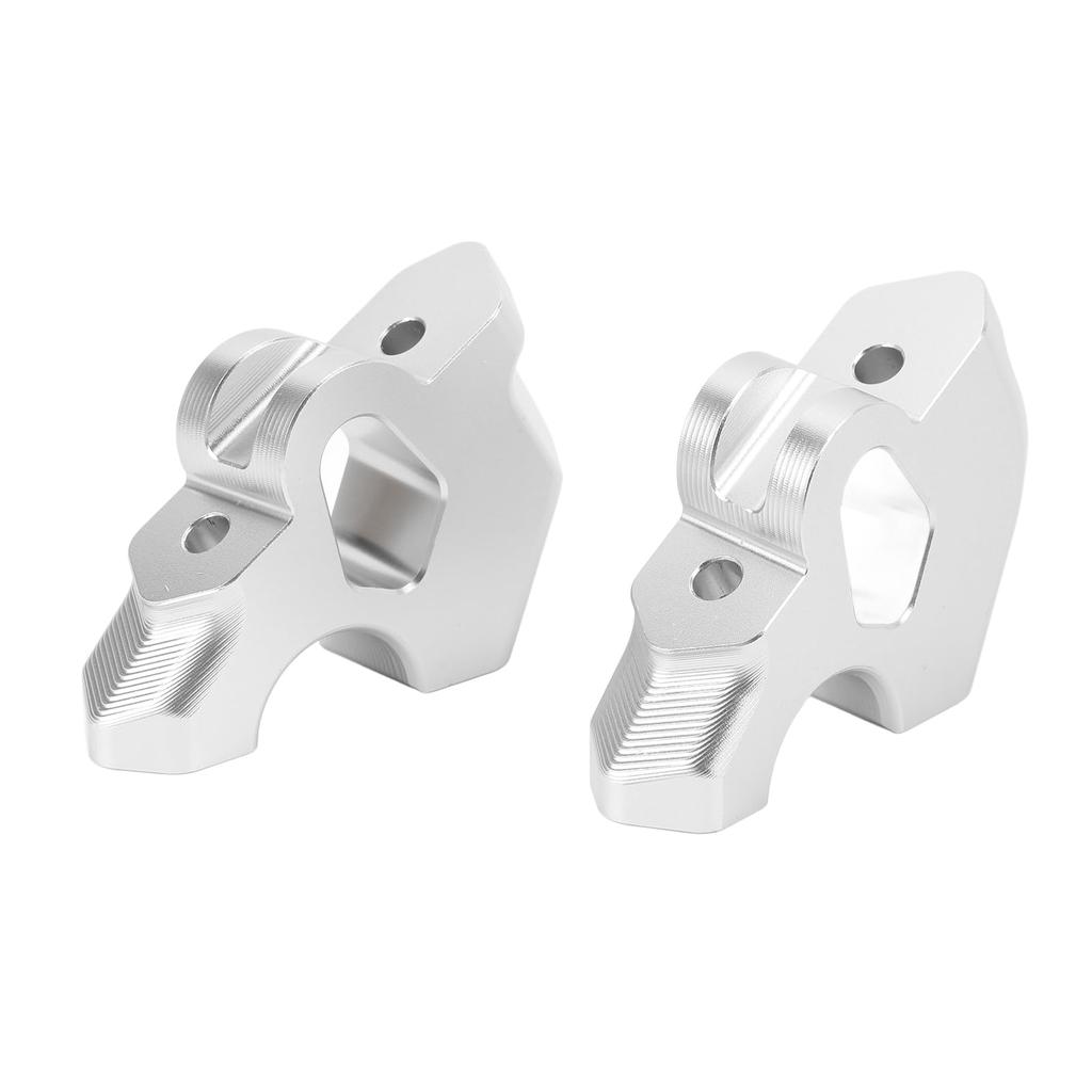 Motorcycle Handlebar Spacer, Handlebar Riser Aluminum Anodized R1300GS Adventure 2023 to 2024 (Silver)