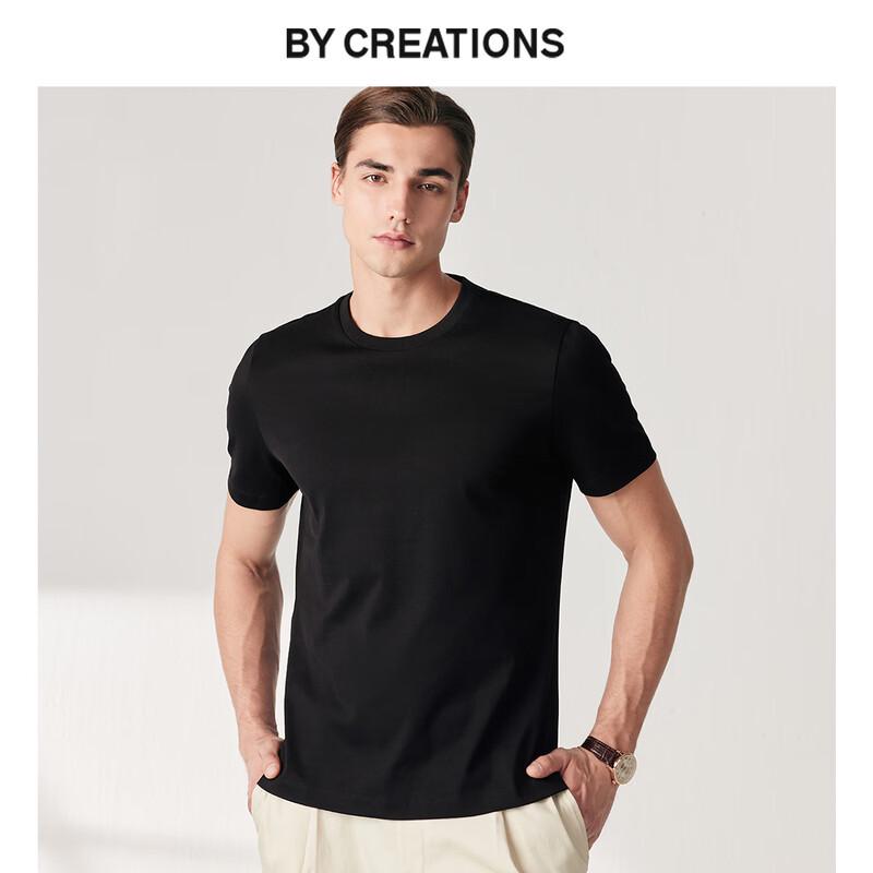 

By Creations Men s Solona Business Casual Short Sleeve T-Shirt S