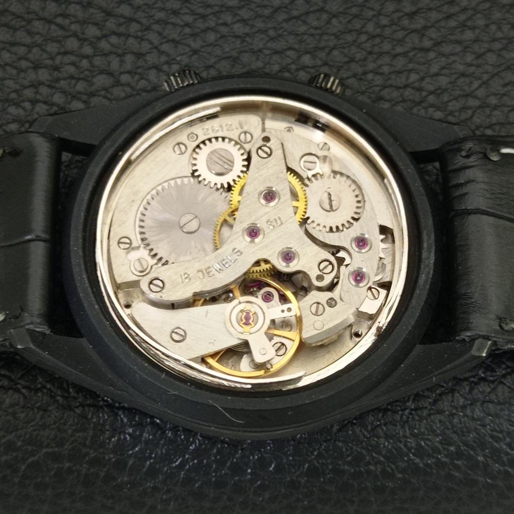 VINTAGE LEGEND HAND-WINDING SWISS MENS REFURBISHED ALARM WATCH a707521-1