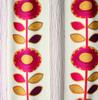 Suminoe Blackout Curtains Sunflower 100X200cm Pink 1 Piece V1211
