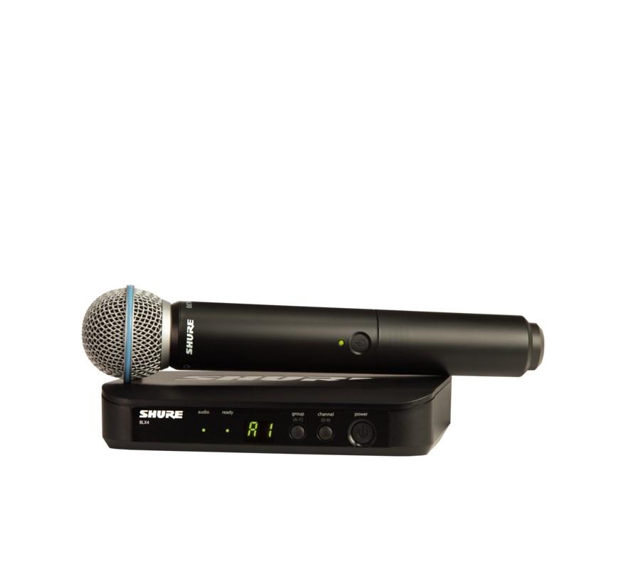 Shure BLX24E/B58-H8E - Wireless System with Microphone
