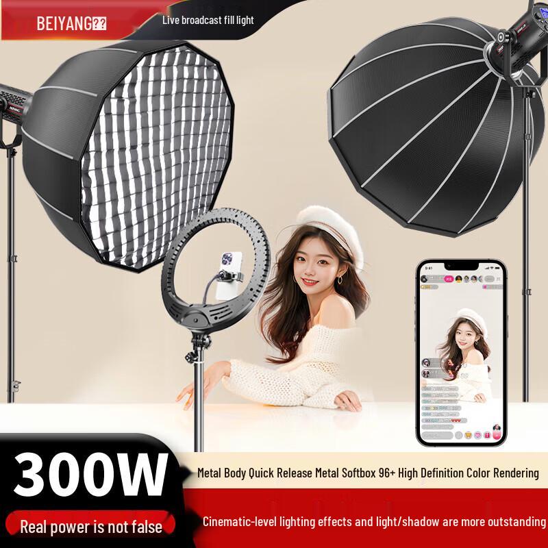 Beiyang SL300III Series Bi-Color COB LED Video Light