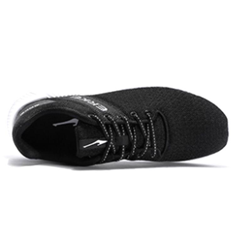 Hongxing Erke Low-Top Wear-Resistant Breathable Sports Casual Shoes Men sneakers Black White 11118203065-001
