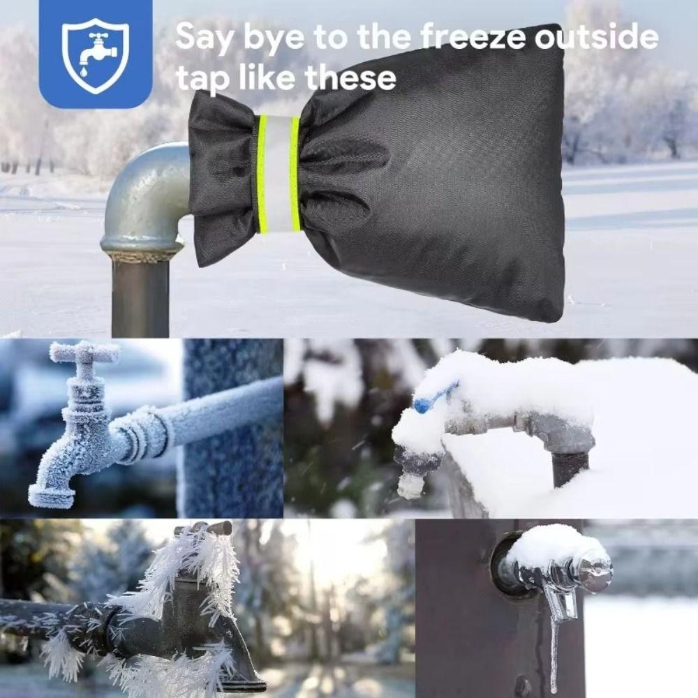 Insulated Faucet Protector Waterproof Freeze Protection Covers Spigot Covers  Outdoor Kitchen