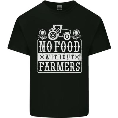 No Food Without Farming Farmers Kids T-Shirt Childrens