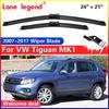 For VW Tiguan MK1 Front Wiper Blades 2007-2017 2008 2009 2010 2011 2014 2016 Windscreen Windshield Window Accessories 24"+21"
