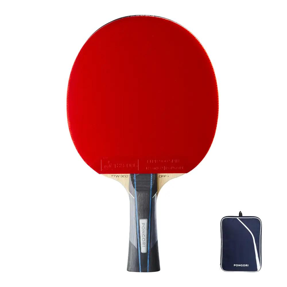 

DECATHLON TTR 930 Longyuan Table Tennis Racket Unisex Horizontal Grip+Racket Cover Badminton Racket Cover