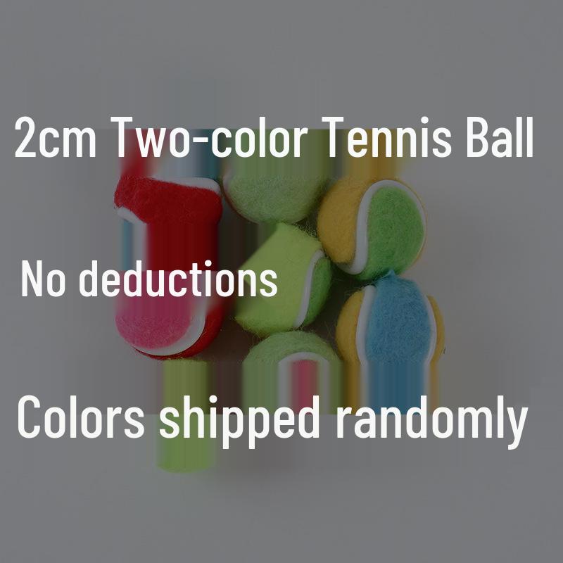 

Mini Tennis Keychain Pendant - Sports Equipment Model Ornament DIY Toy Accessories