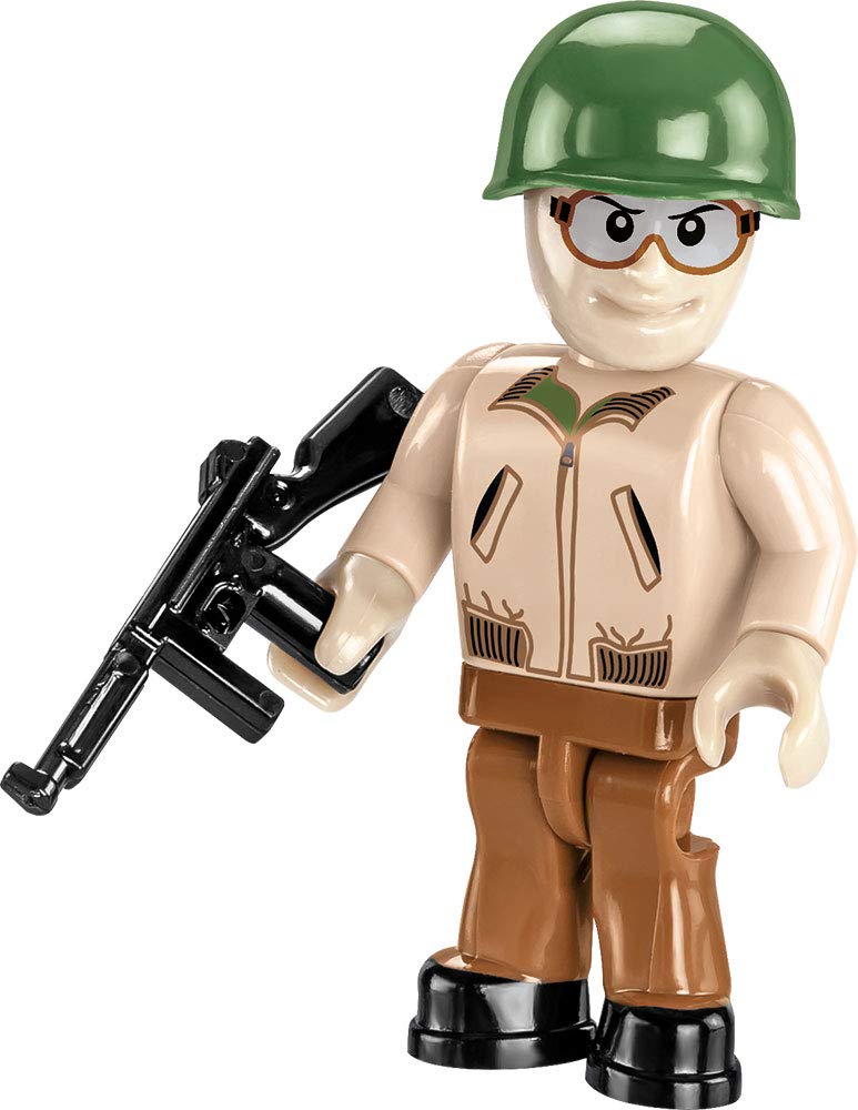 Cobi Historická kolekce M3 75mm dělo M3 GMC US Blok #2535 Samohybné protitankové (Armáda z 2. světové války) [Vojenské - COBI]