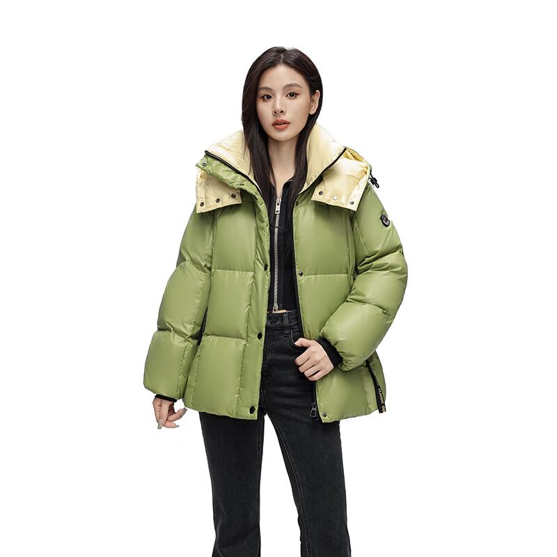 

Мужская куртка пуховик средней длины с капюшоном YAYA Осень/Зима 2024 XL