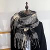 Korean Style Plaid Autumn Winter Scarf & Shawl