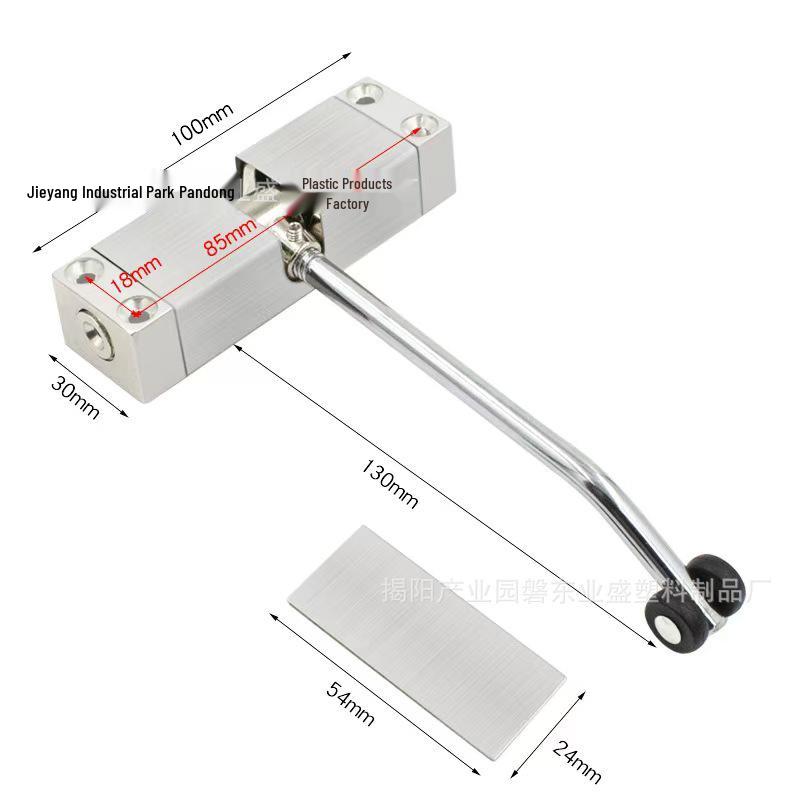 Automatic Invisible Door Spring Buffer Closer - Lightweight Household Door Closer