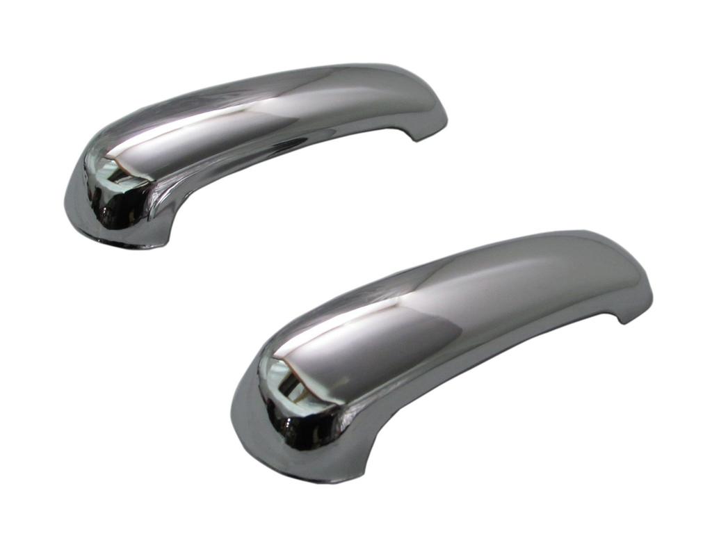 BRIGHTZ Chrome Inner Rear Sliding Door Handle Cover Knob for Scrum Wagon DG64W DG DG64 G64 64 Scrum Wagon 26662 [INS-DHC-030]