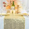 Runtowo Sparkly Sequin Table Runners for Wedding Decoration Glitter Table Runners Birthday Party Decoration