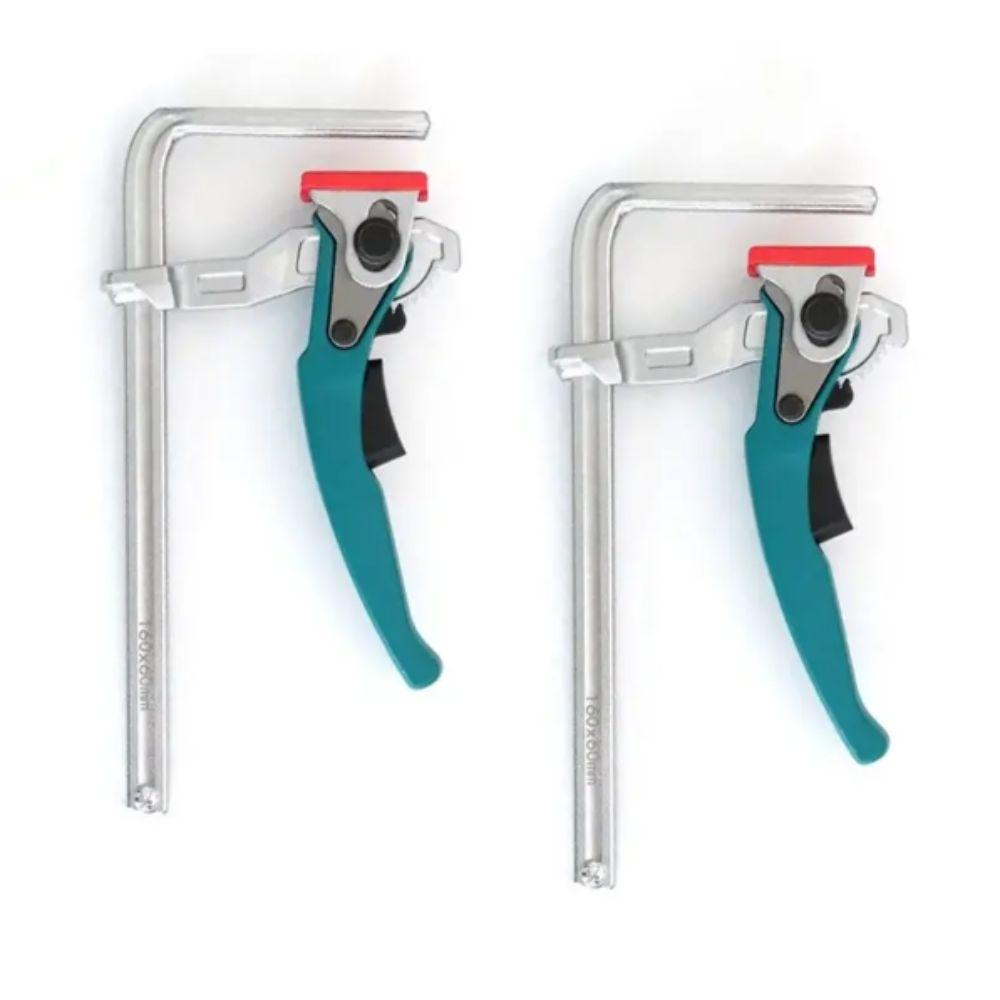 Zinc Zinc Alloy Steel Ratcheting Table Clamp Quick Ratchet Rail Clamp Quick Release Clamp  Woodworking