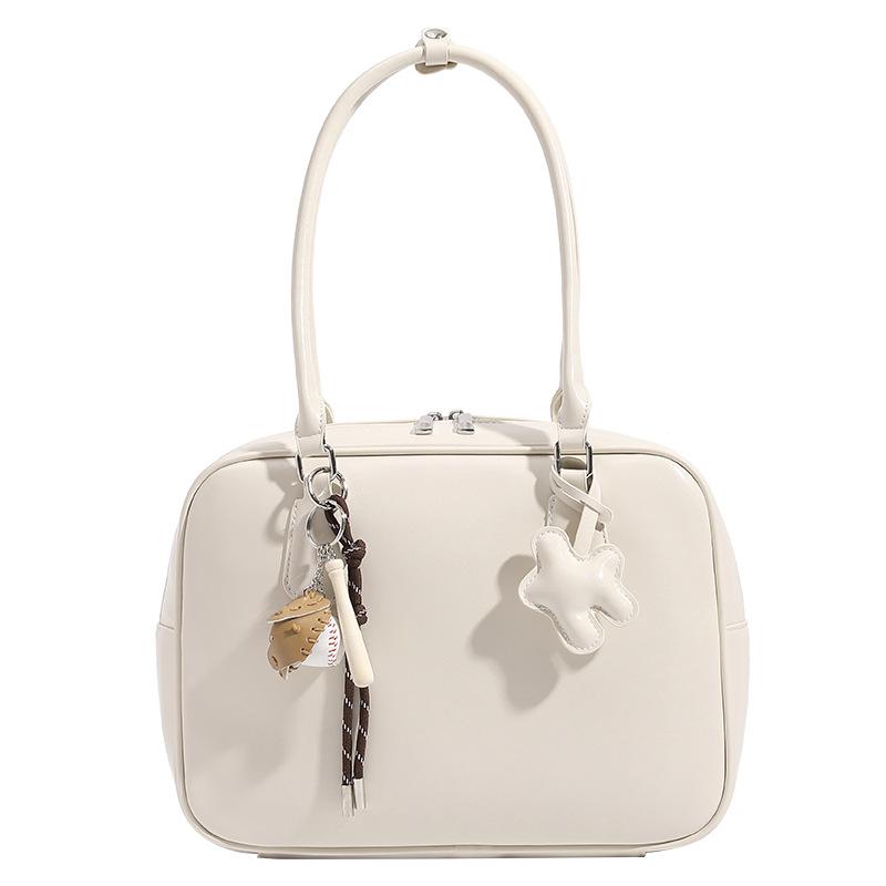 Retro Handbag for Women's Large Capacity New Style Trendy Autumn and Winter Korean Underarm Bag Versatile Large Capacity Commuting Bag