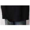 DIMANAF 2025 Plus Size Women Hoodies Shirts Autumn T-shirt Long Sleeve Loose Casual Tops Tees Black