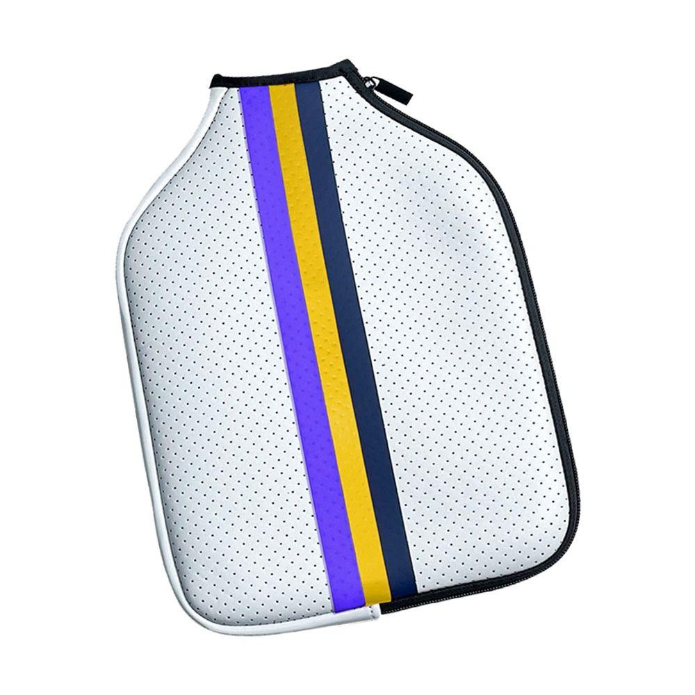Dust Cover Pickleball Racket Sleeve Zipper Closure Pickleball Storage Bag  Practice Training