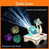 Science Experiment Fiber Optic Peacock Kit With Diy Electric Components For Childrens Educational Fun