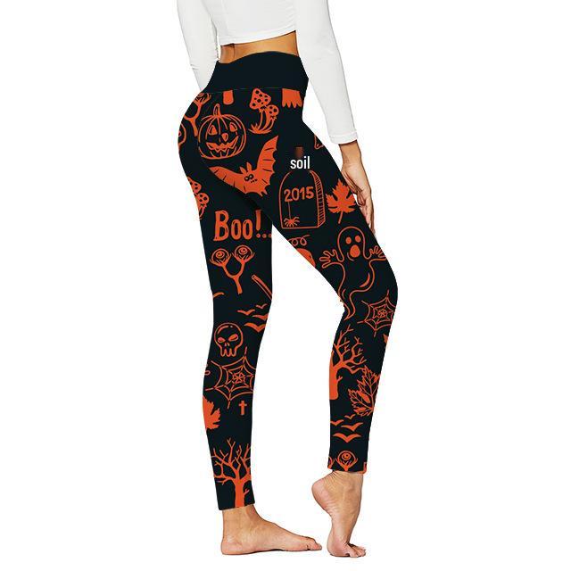 2026 New Spring Women's European & American Yoga Print Pants