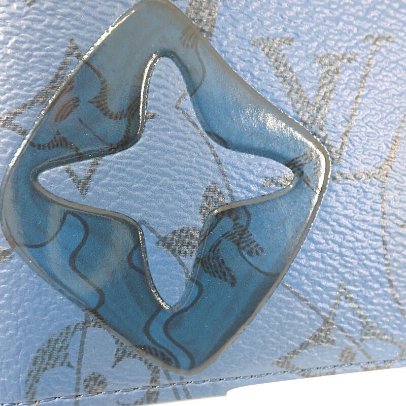 LOUIS VUITTON M82307 Bifold Wallet blue mens