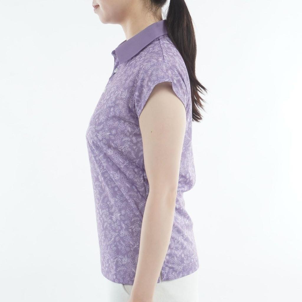 Golf PB W Botanical Polo Shirt [Puma] S/S (Short Sleeve) _63807302_Lylac Luster_M