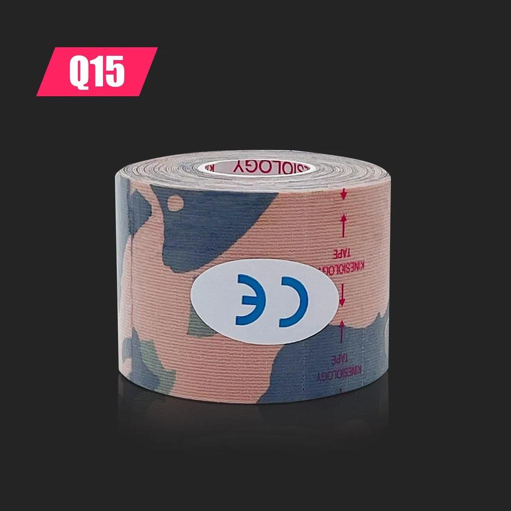 1Pcs Waterproof Kinesiology Tape for Sports Muscle Recovery Pain Relief Athletic Bandage Tennis Gym Protector Strapping