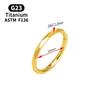 G23 Titanium Cut Rhombus Layer Stainless Steel Nose & Lip Ring 6-12mm 16G
