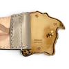 Great VERSACE Belt Medusa Motif Buckle Beige Calf Leather Mens Used