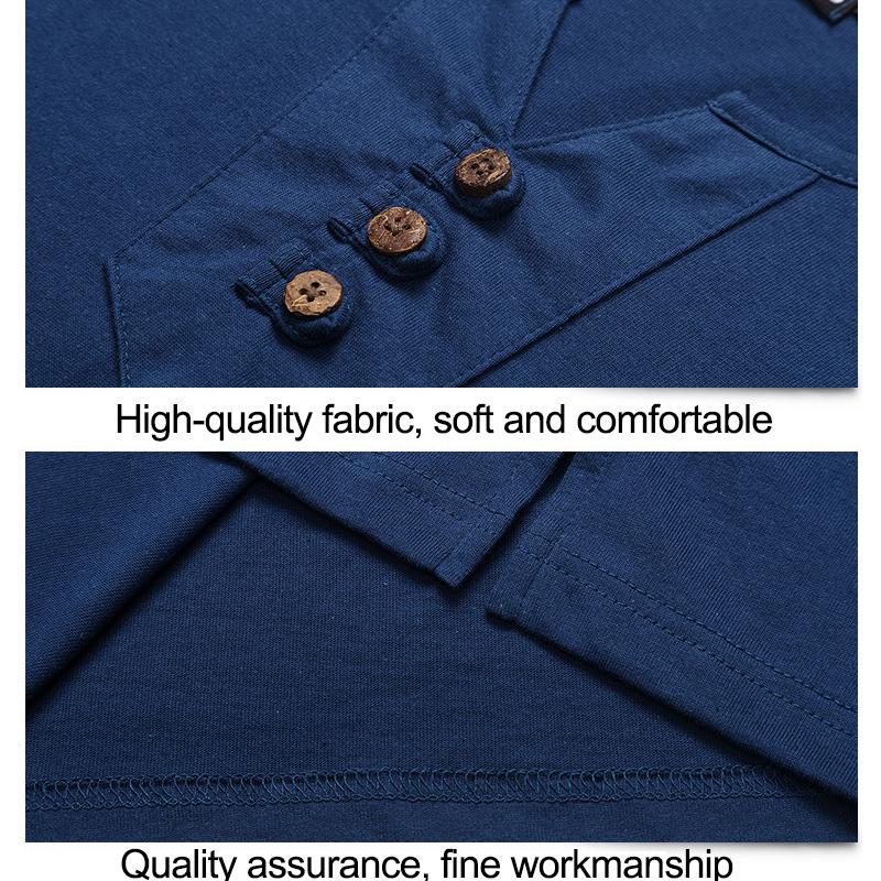 Men T-Shirt Summer Button Slim Fit Cotton Short Sleeve T Shirts Casual T-Shirt Solid